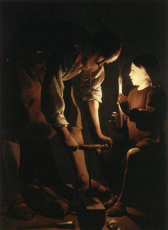 Christ with Saint Joseph in the Carpenter's Shop, LA TOUR, Georges de